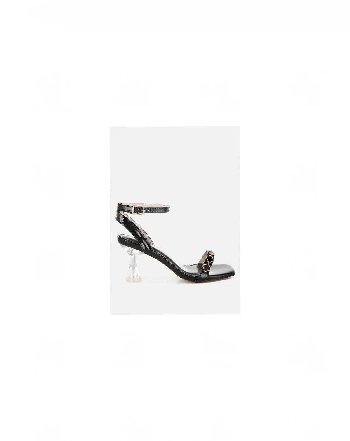 Womens Ebina Charm Detail Spool Heels
