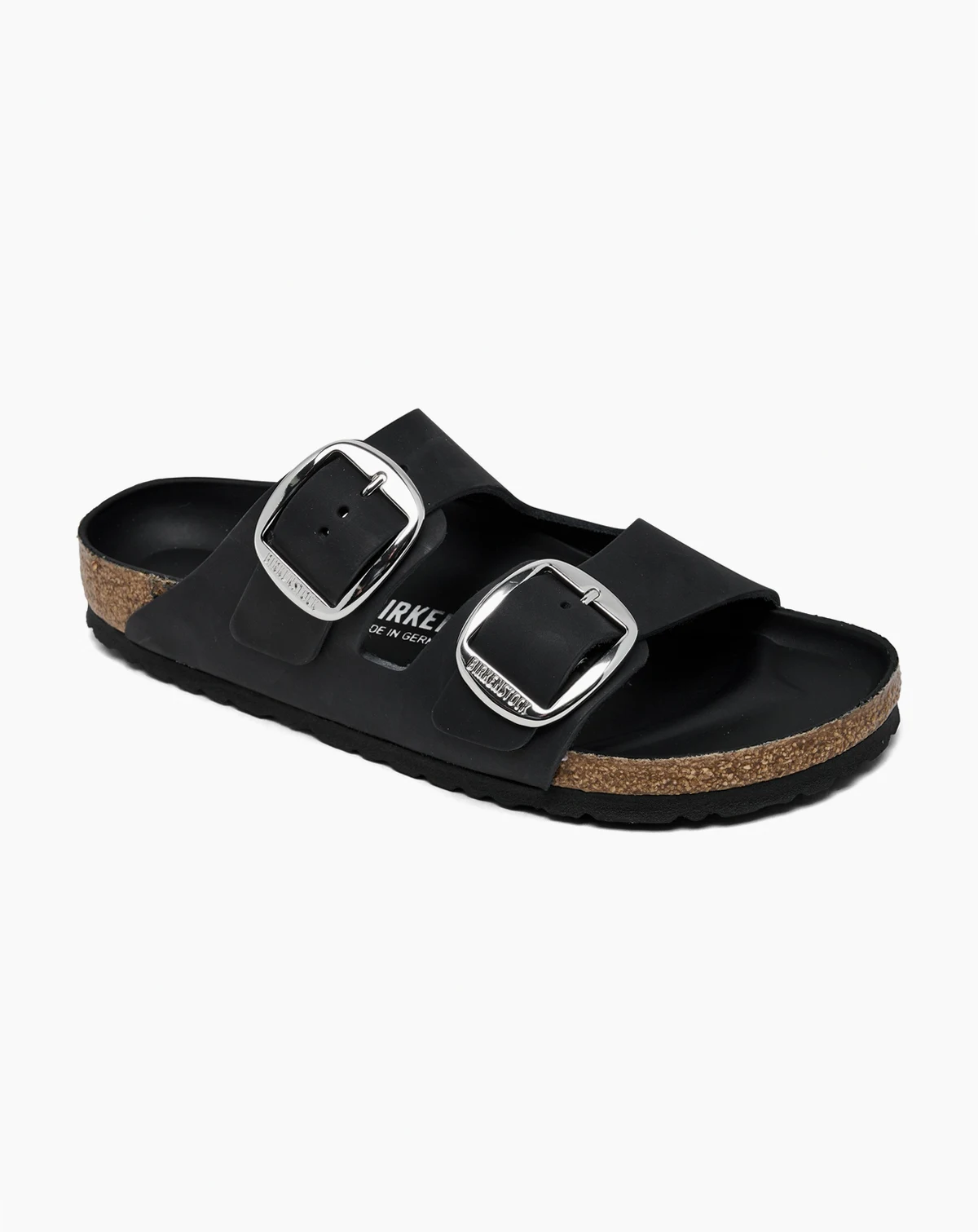Women's Arizona Big Buckle Oiled Leather Sandals from Finish Line