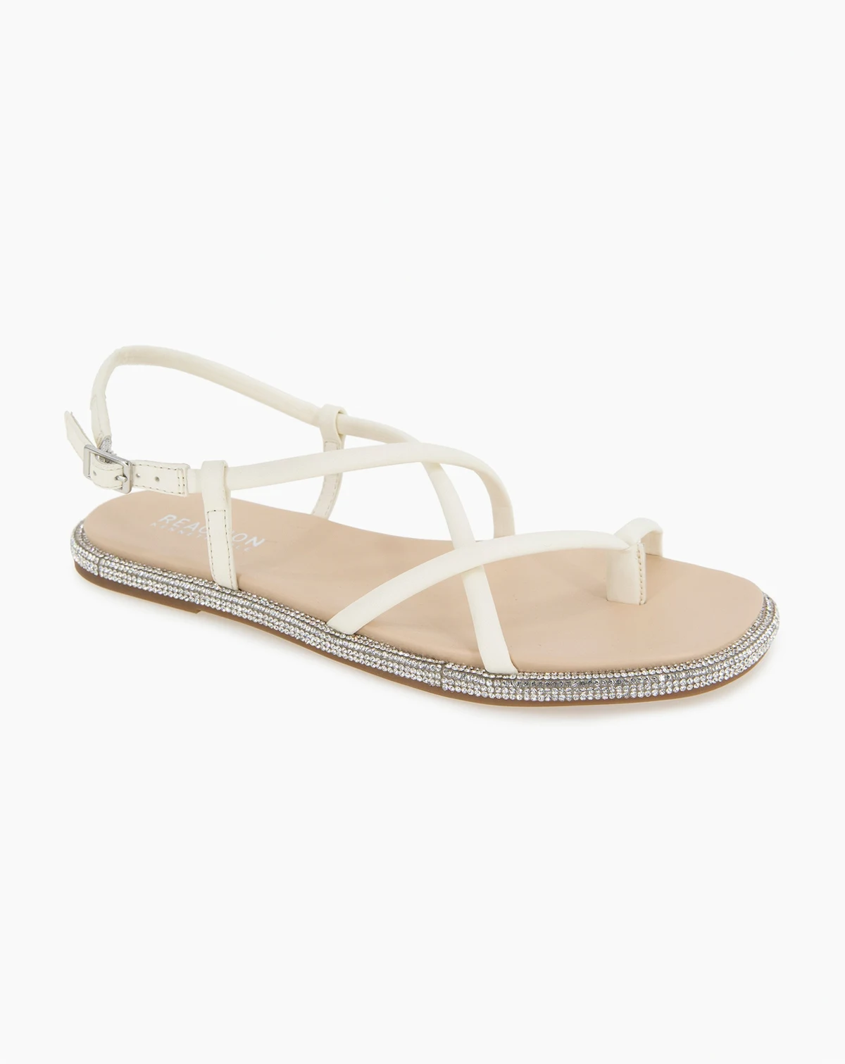 Women's Waltz Strappy Square Toe Flat Sandals