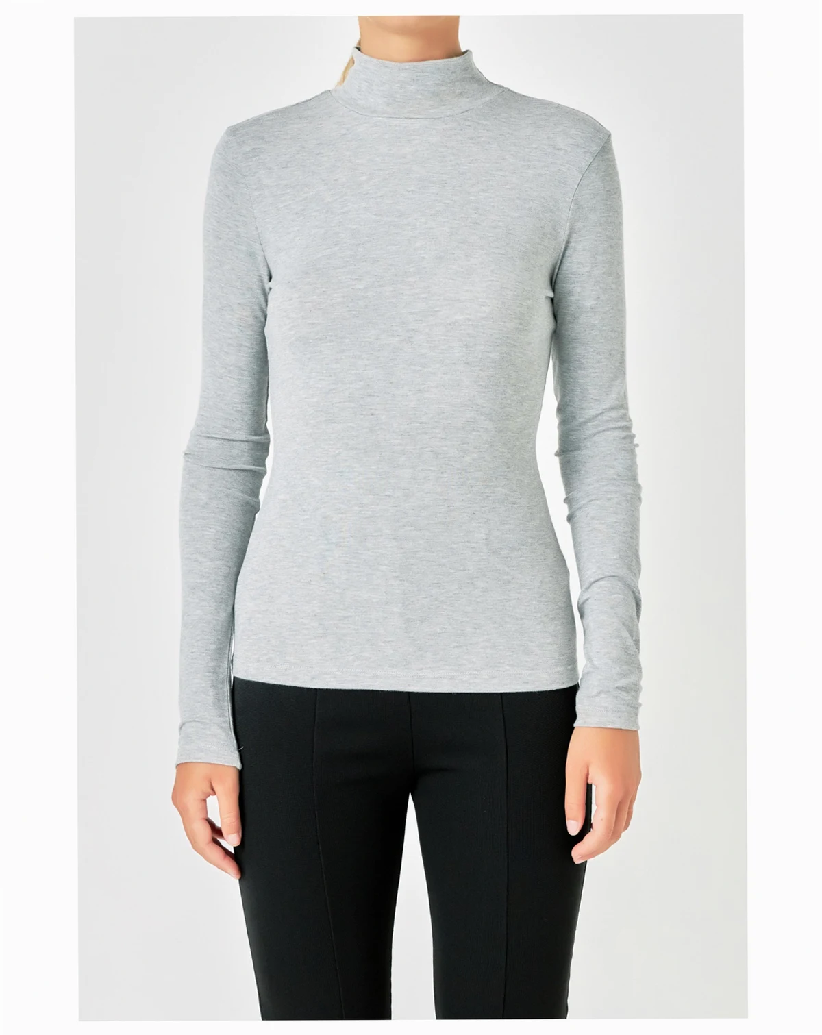 Women's Mock Neck Top