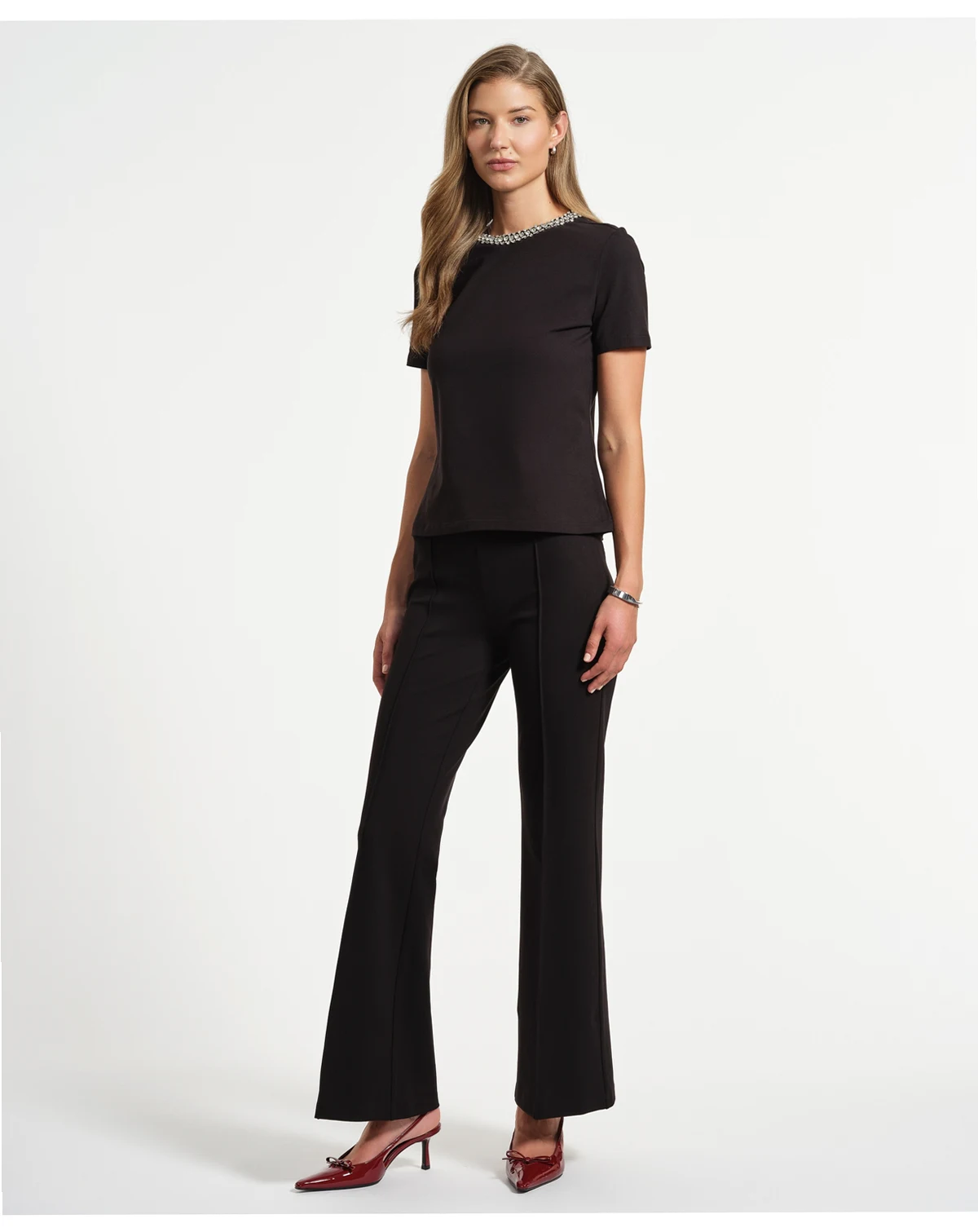 Women's Jewel Neck T-Shirt