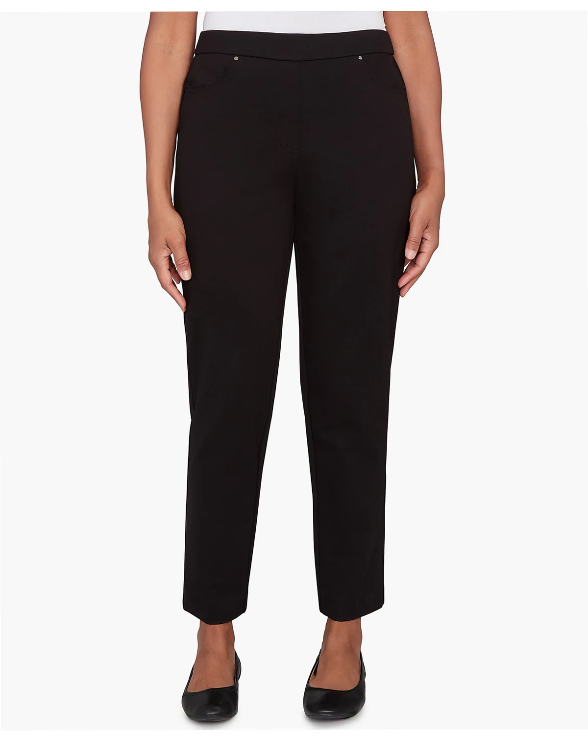 Barcelona Stretch Ponte Knit Short Length Pant