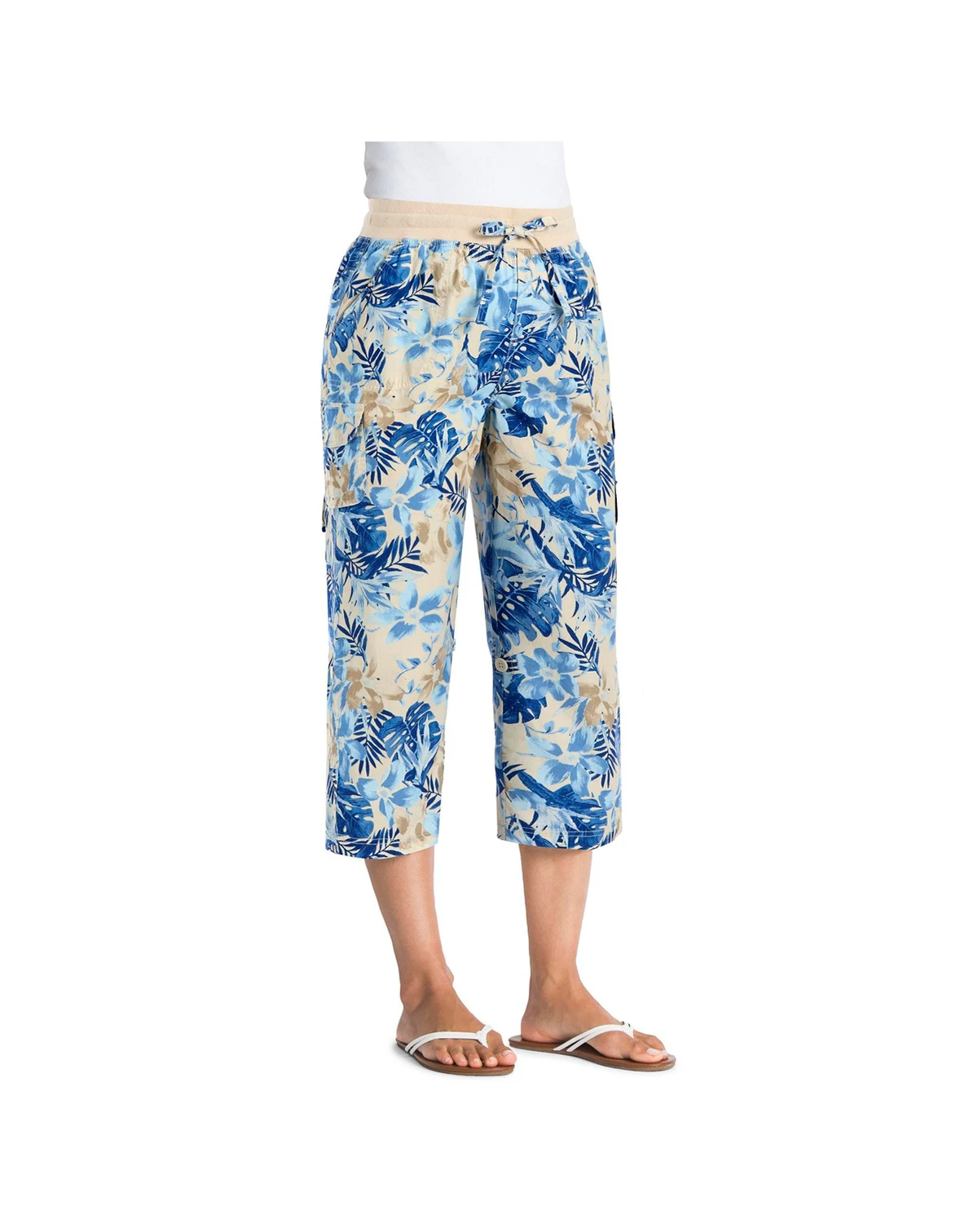 Women's Within Convertible Length Cargo Capri/Bermuda