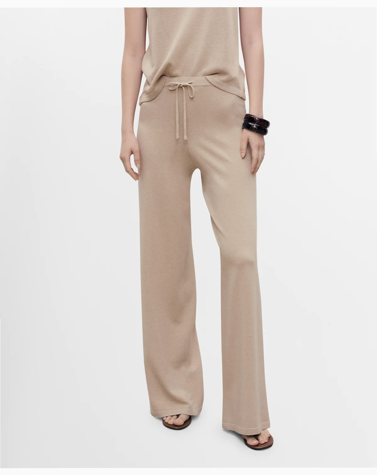 Women's Straight Knitted Pants