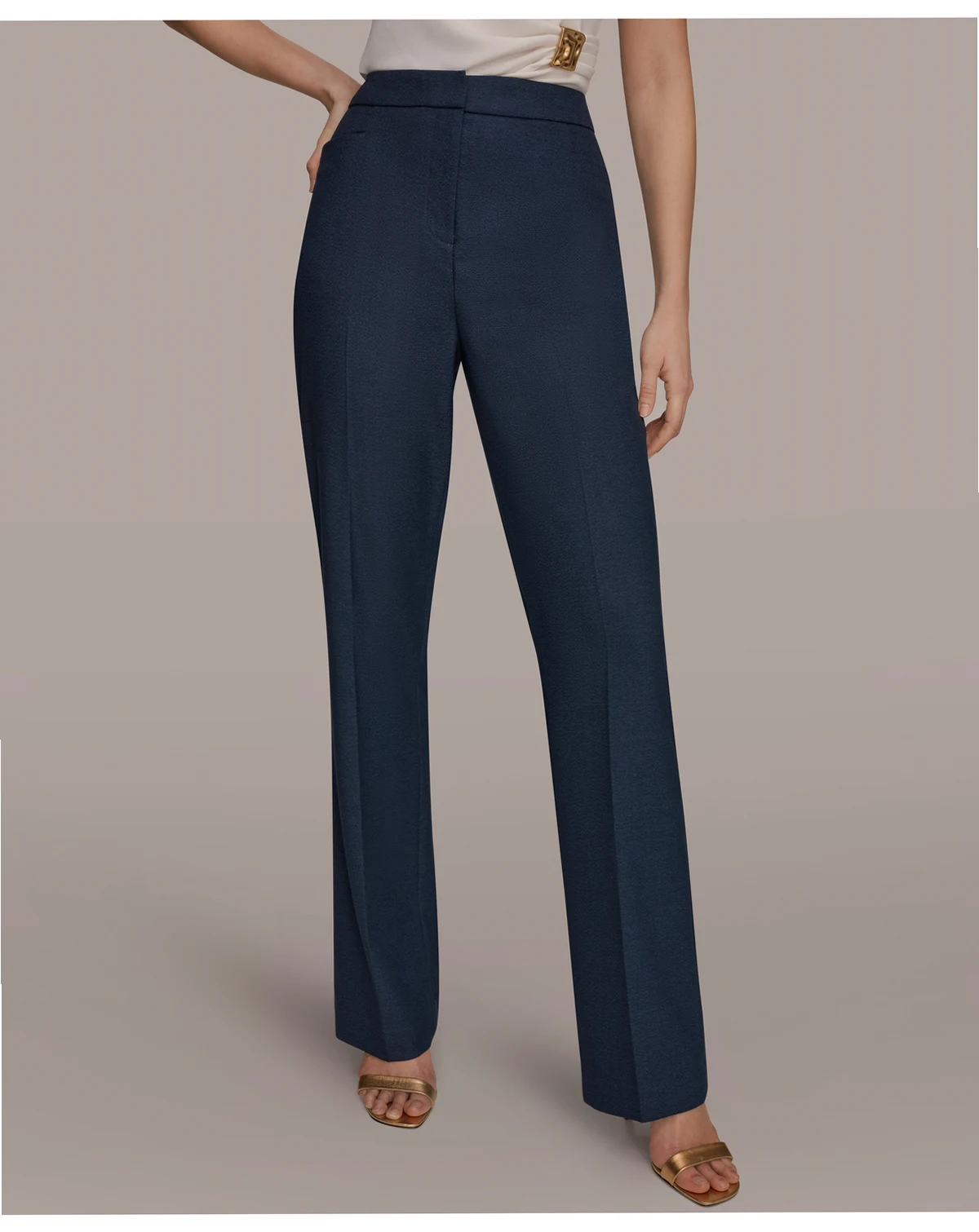 Women's Straight Leg Front Rise Pants