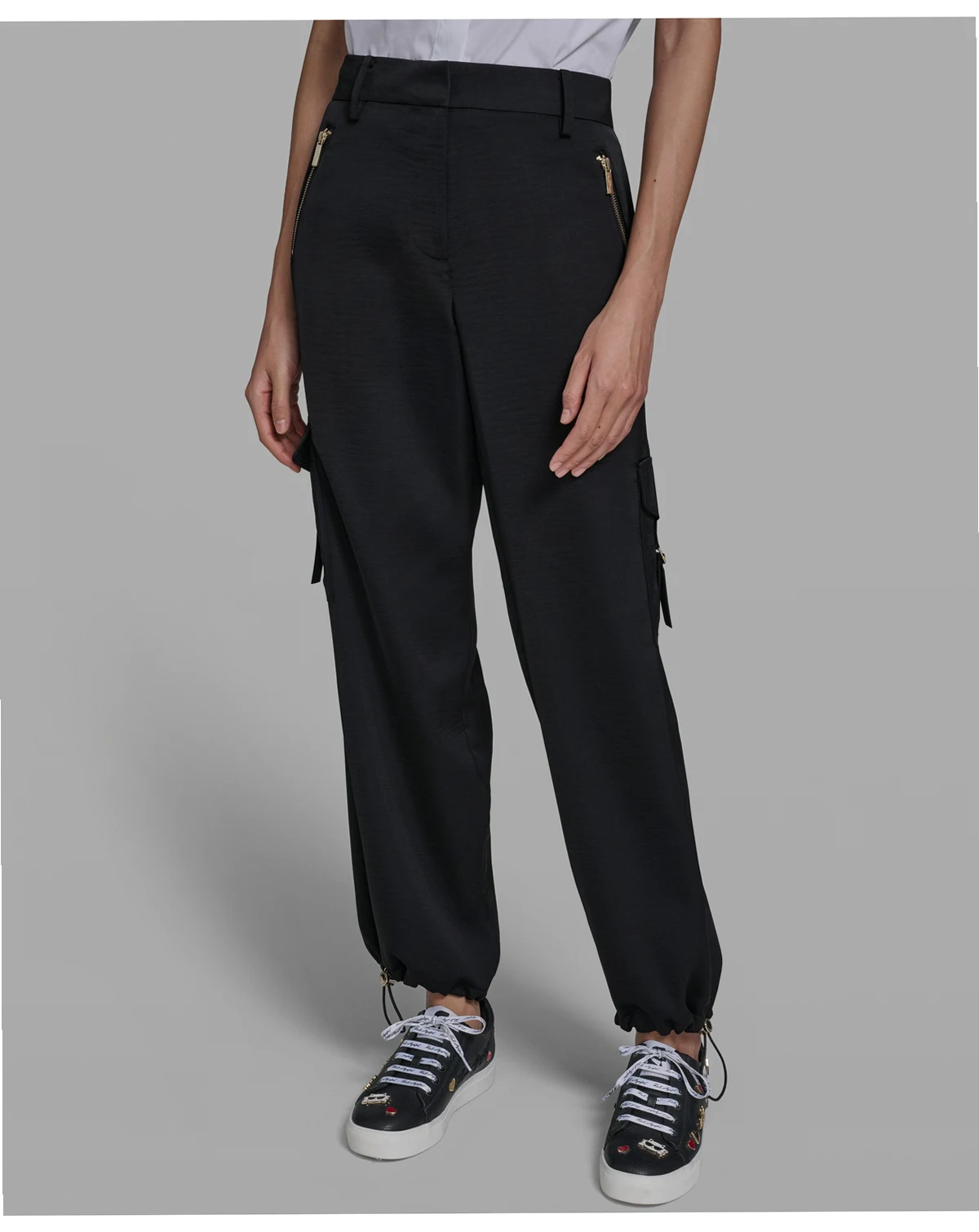 Women's Cropped Cargo Pants