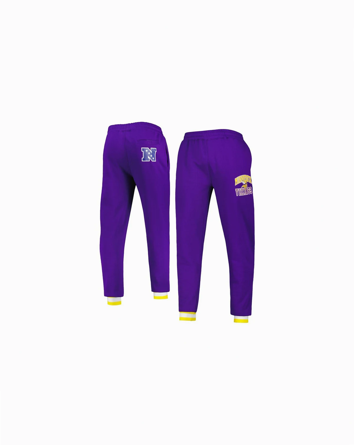 Men's Purple Minnesota Vikings Blitz Fleece Jogger Pants