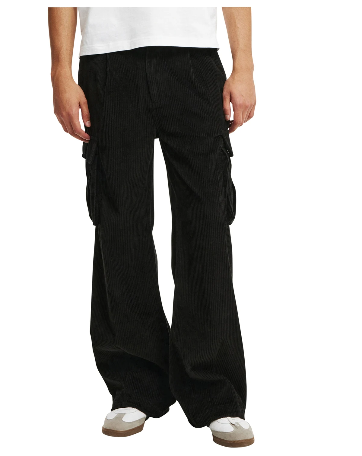 Men's Baggy Pleat Cargo Pant