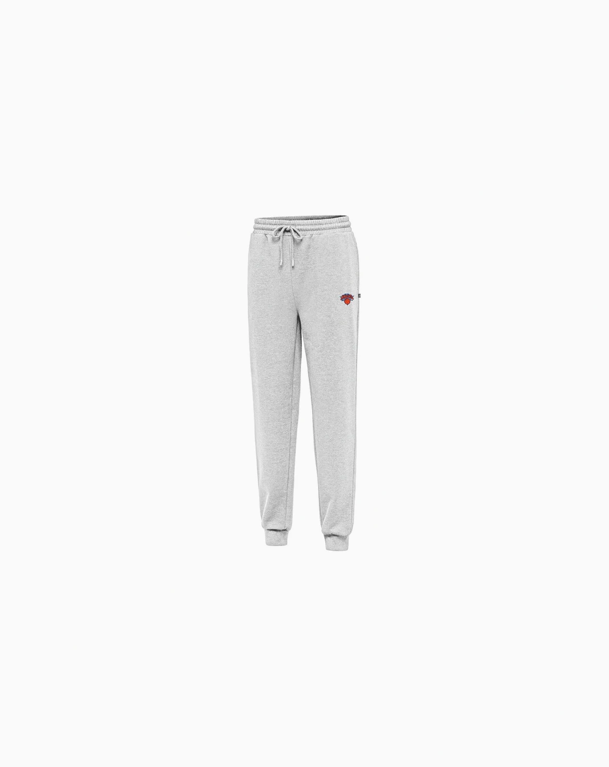 Men's Heather Gray New York Knicks Idol Jogger Pants