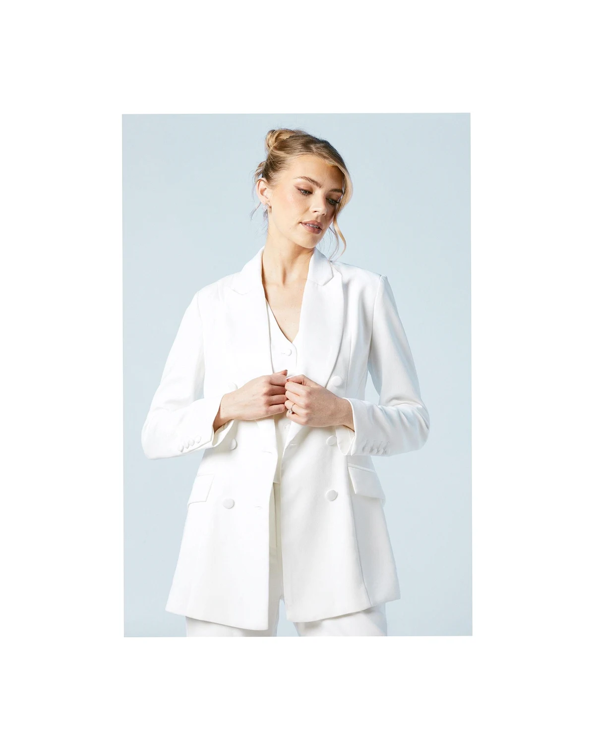 Women's Hourglass Double Breasted Blazer
