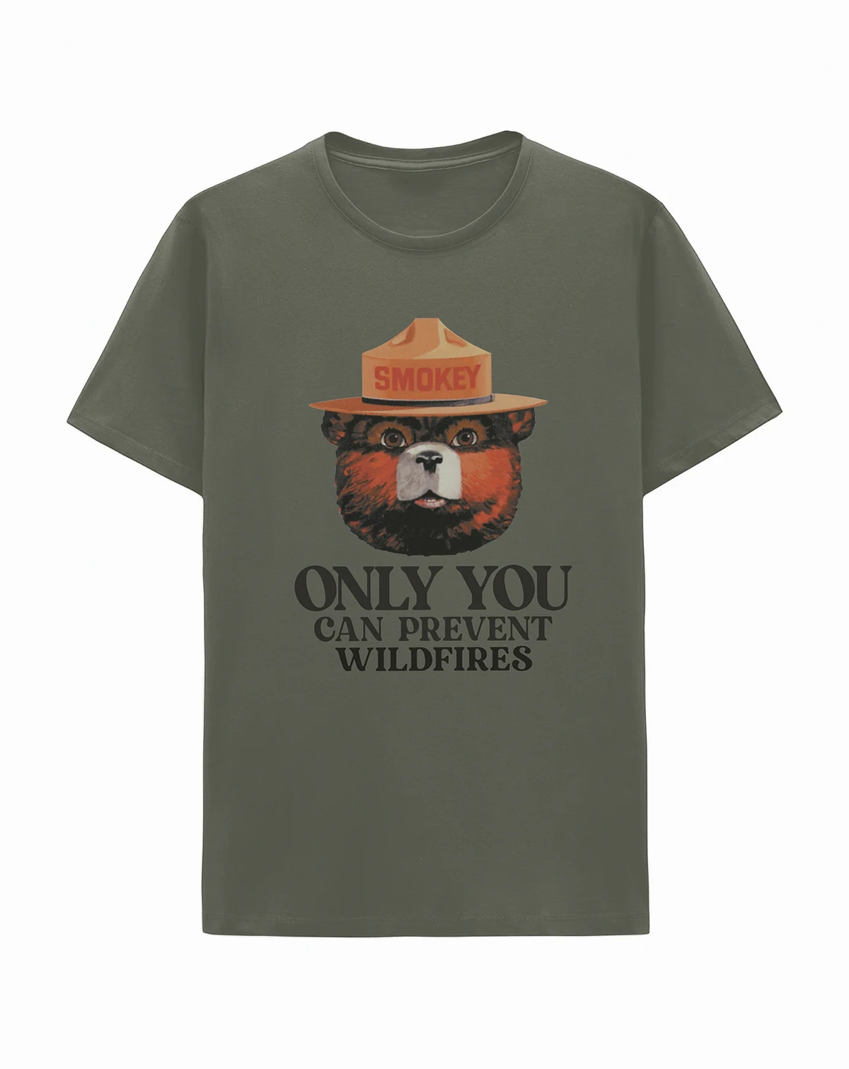 Men's Short-Sleeve Smokey the Bear Only You Graphic T-Shirt