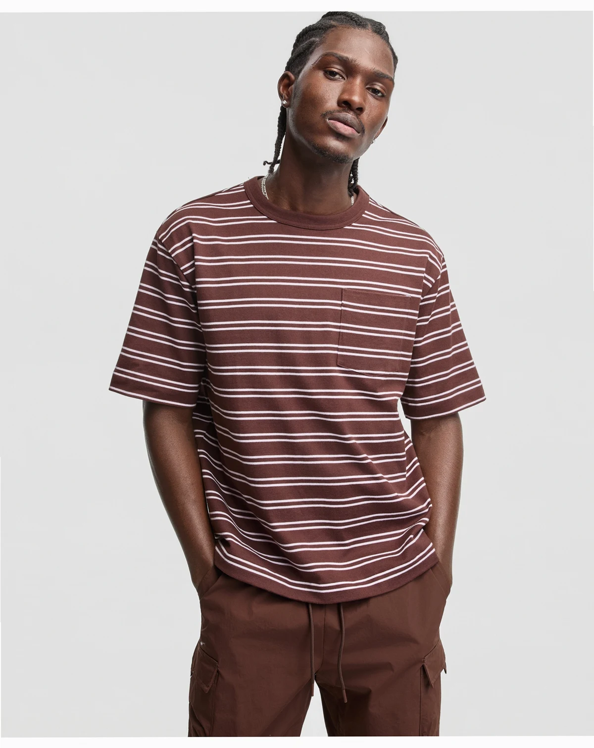 Men's Relaxed-Fit Jordan Stripe T-Shirt, Macy's Exclusive