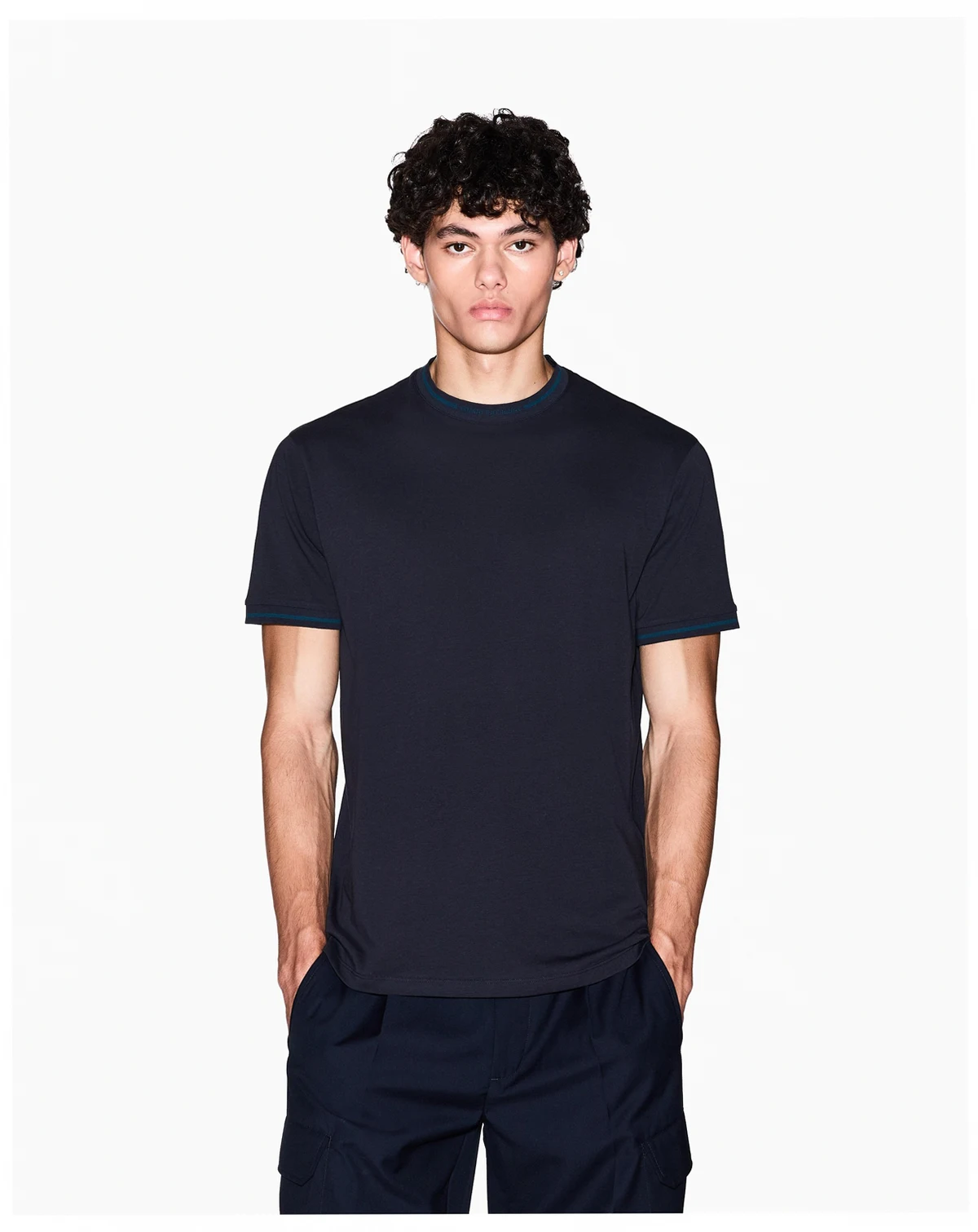 Men's Tipped Logo T-Shirt
