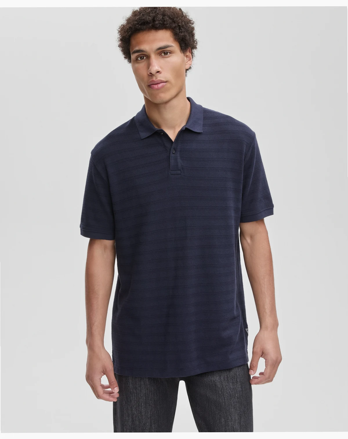 Men's Knit Polo Shirt