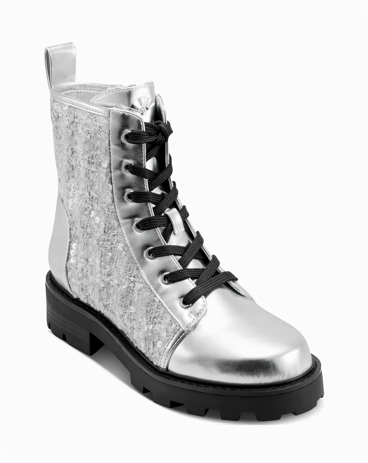 Women's Marlee Lace-Up Sequin Boots