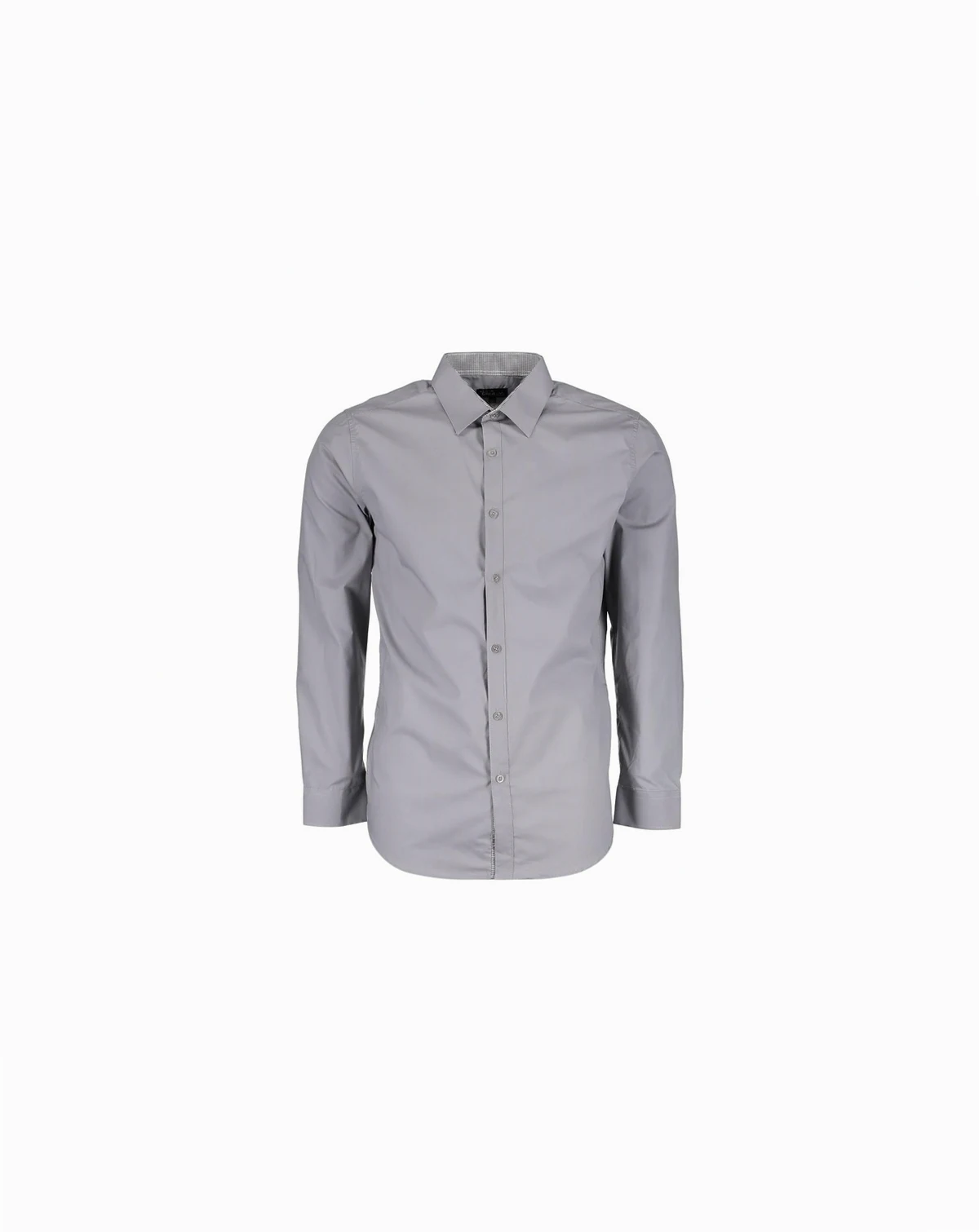 Mens Long Sleeve Solid Slim Fit Dress Shirts