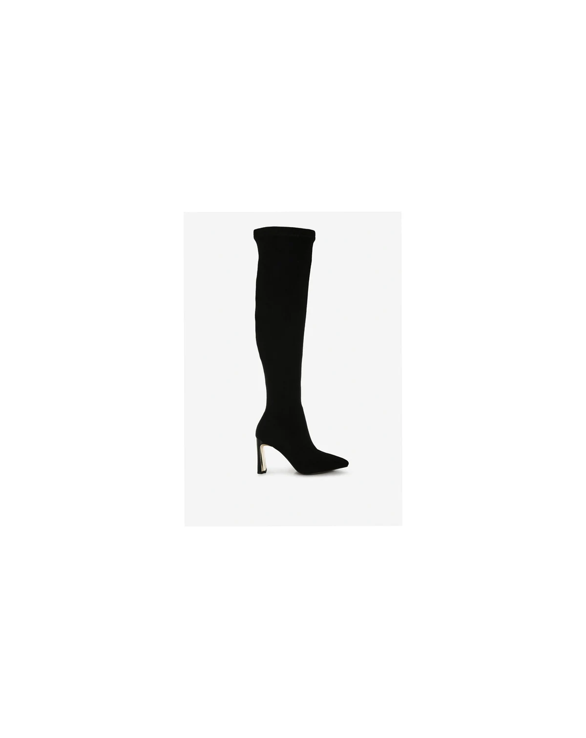 Womens Star Gazer Slim Block Heel Long Boots