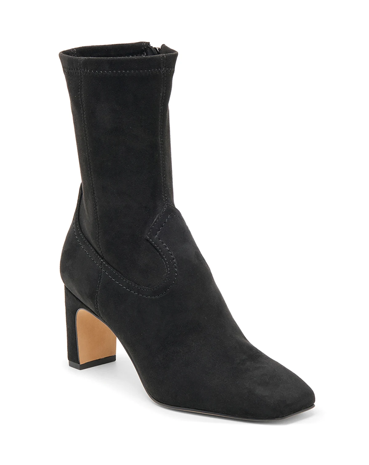 Women's Roan Square-Toe Pull-On Stretch Dress Booties