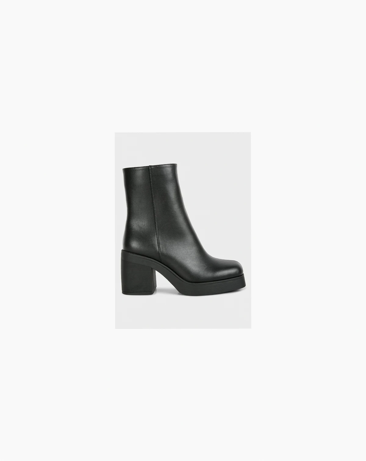 Womens sins platform bootie