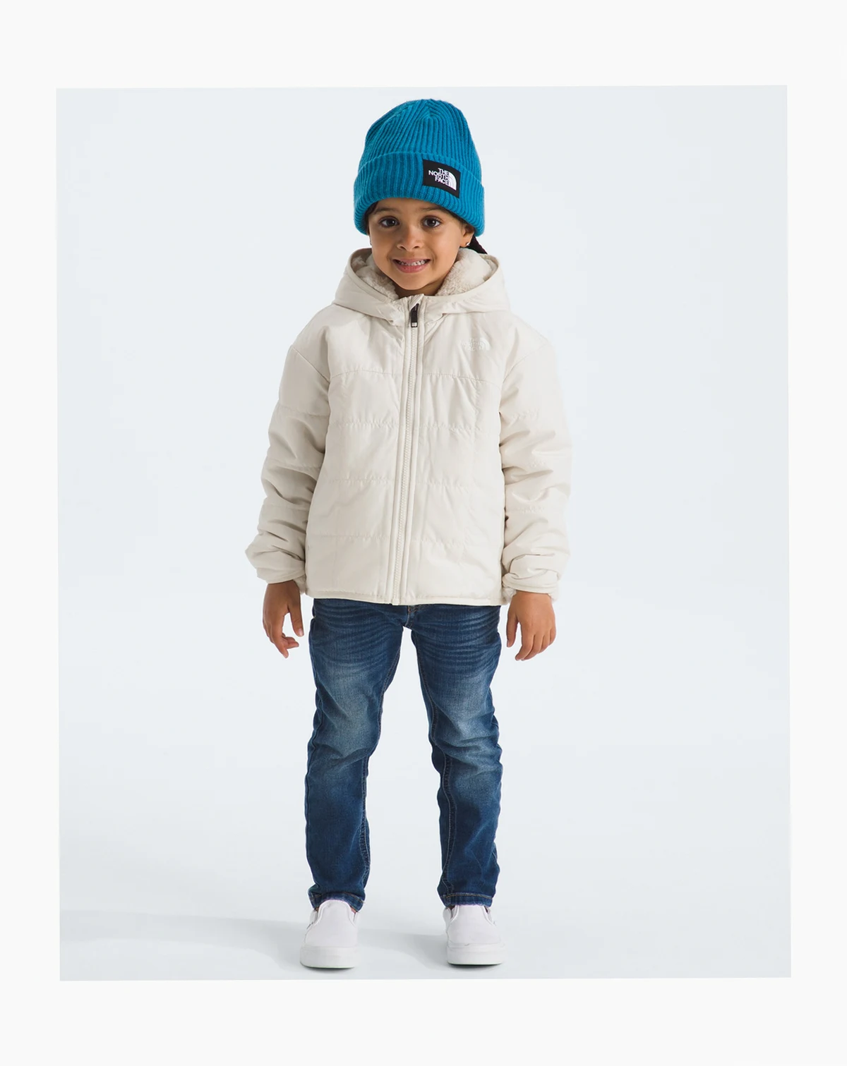 Girls' 2T-7 Reversible Shasta Full-Zip Hooded Jacket