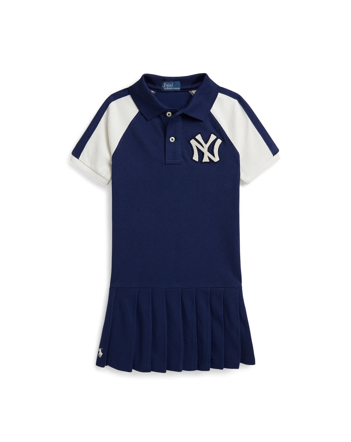 Girls' 2-6X Yankees Polo Collar Dress