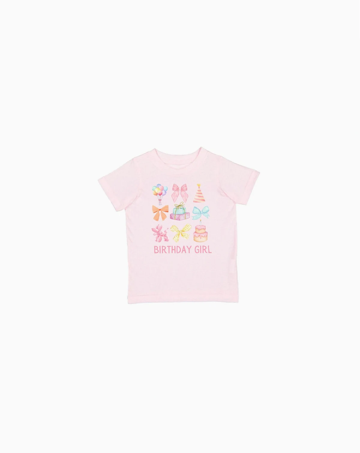Toddler Girls Birthday Cutie Short Sleeve T-Shirt