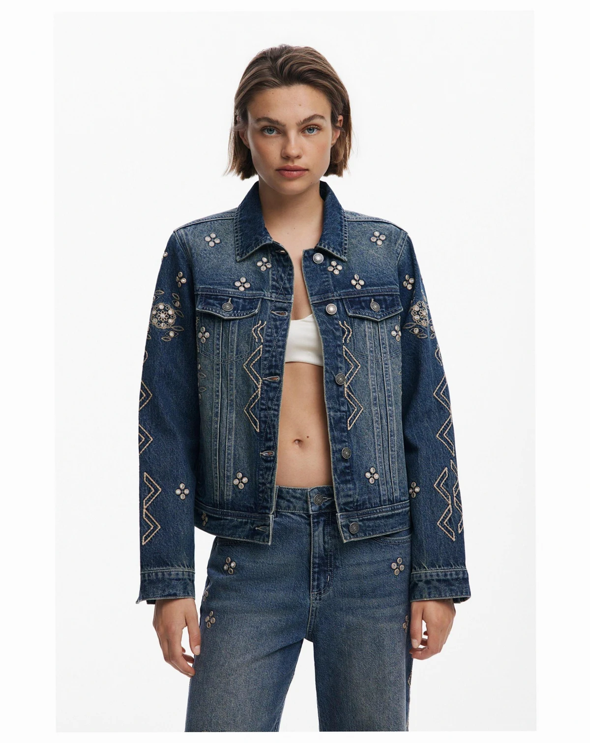 Women's Mirror denim jacket
