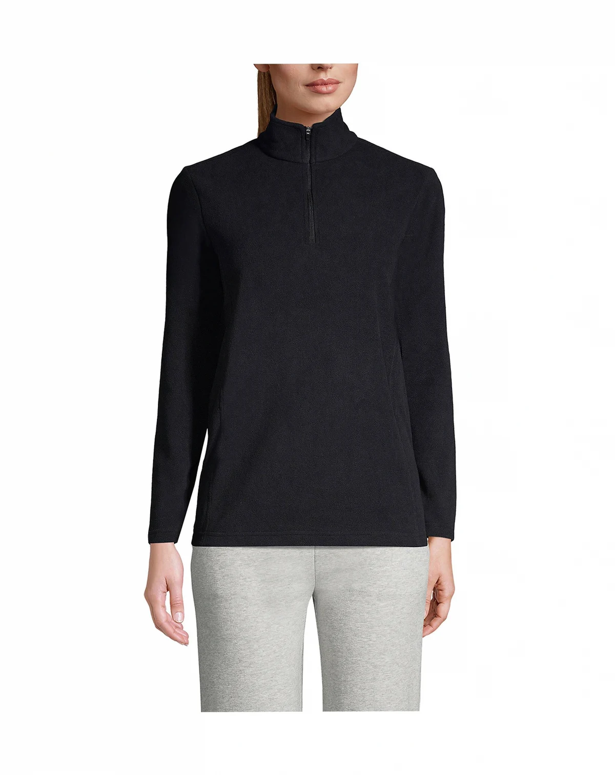 Women's Fleece Quarter Zip Pullover Jacket