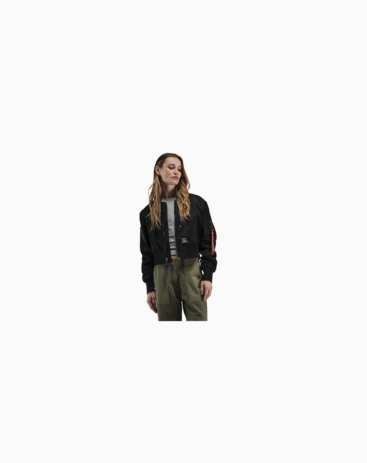 Women's L-2B Cropped Gen II Flight Jacket W