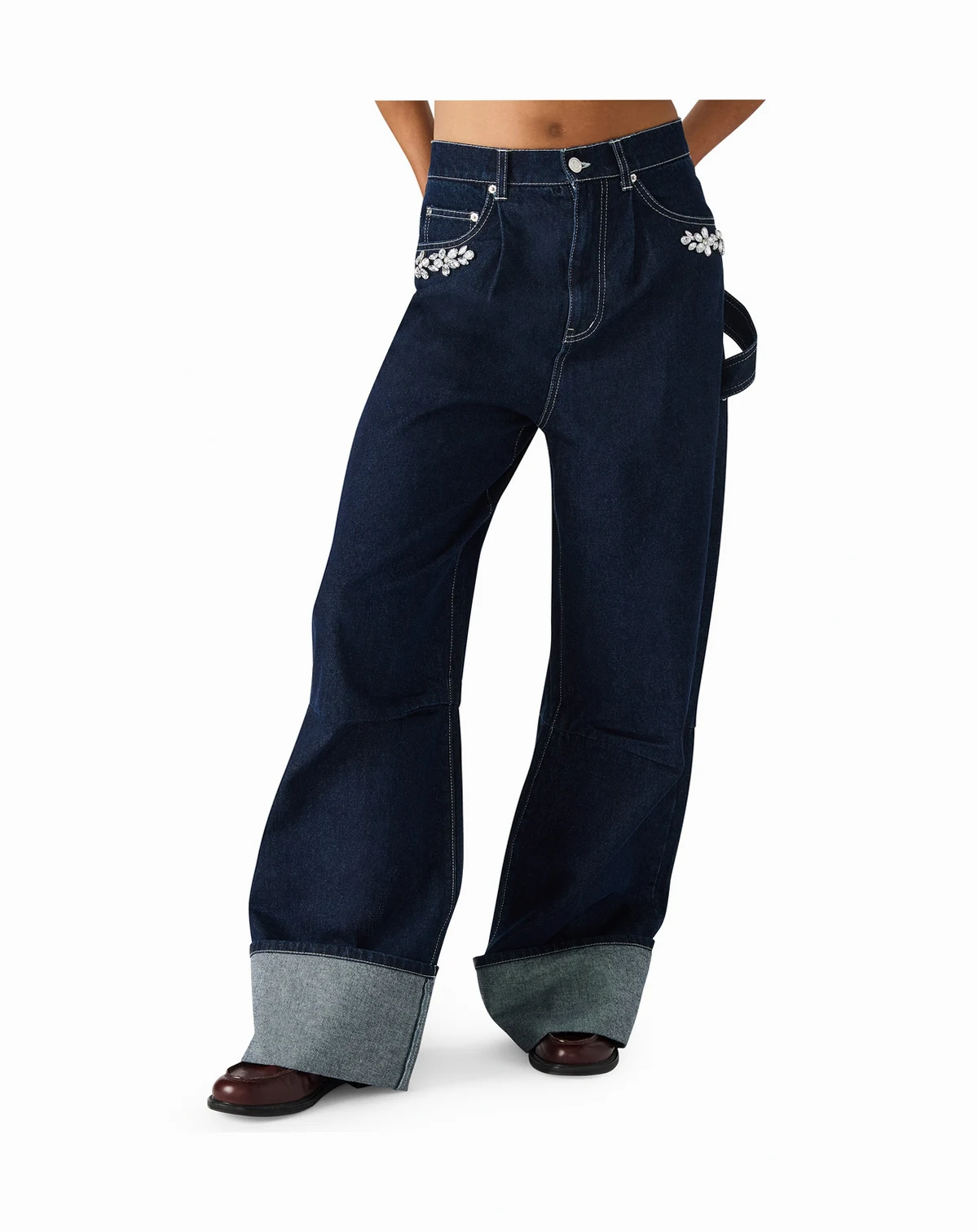 Women's Bobbie High-Rise Wide Leg Jeans