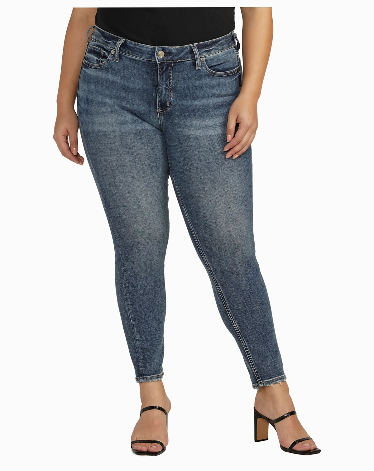Plus Size Suki Mid Rise Skinny Leg Jeans