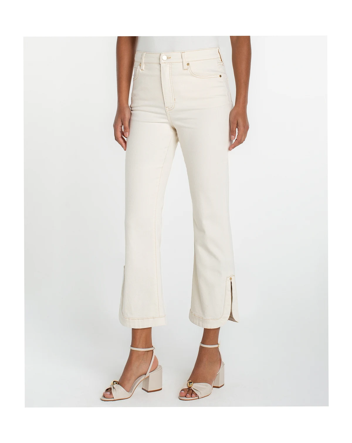 Women's Hannah High-Rise Cropped Flare Jeans