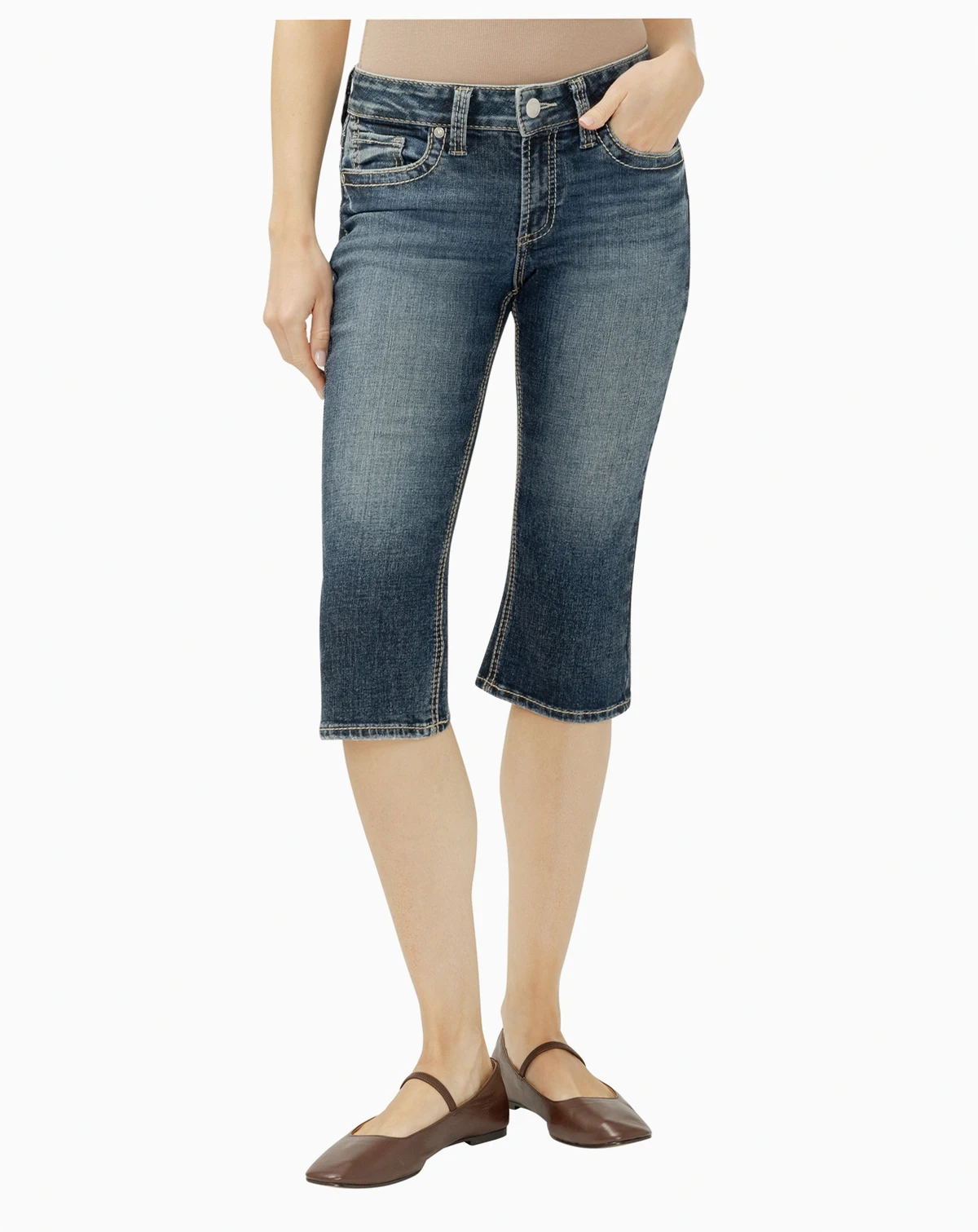 Women's Suki Mid-Rise Capri Jeans