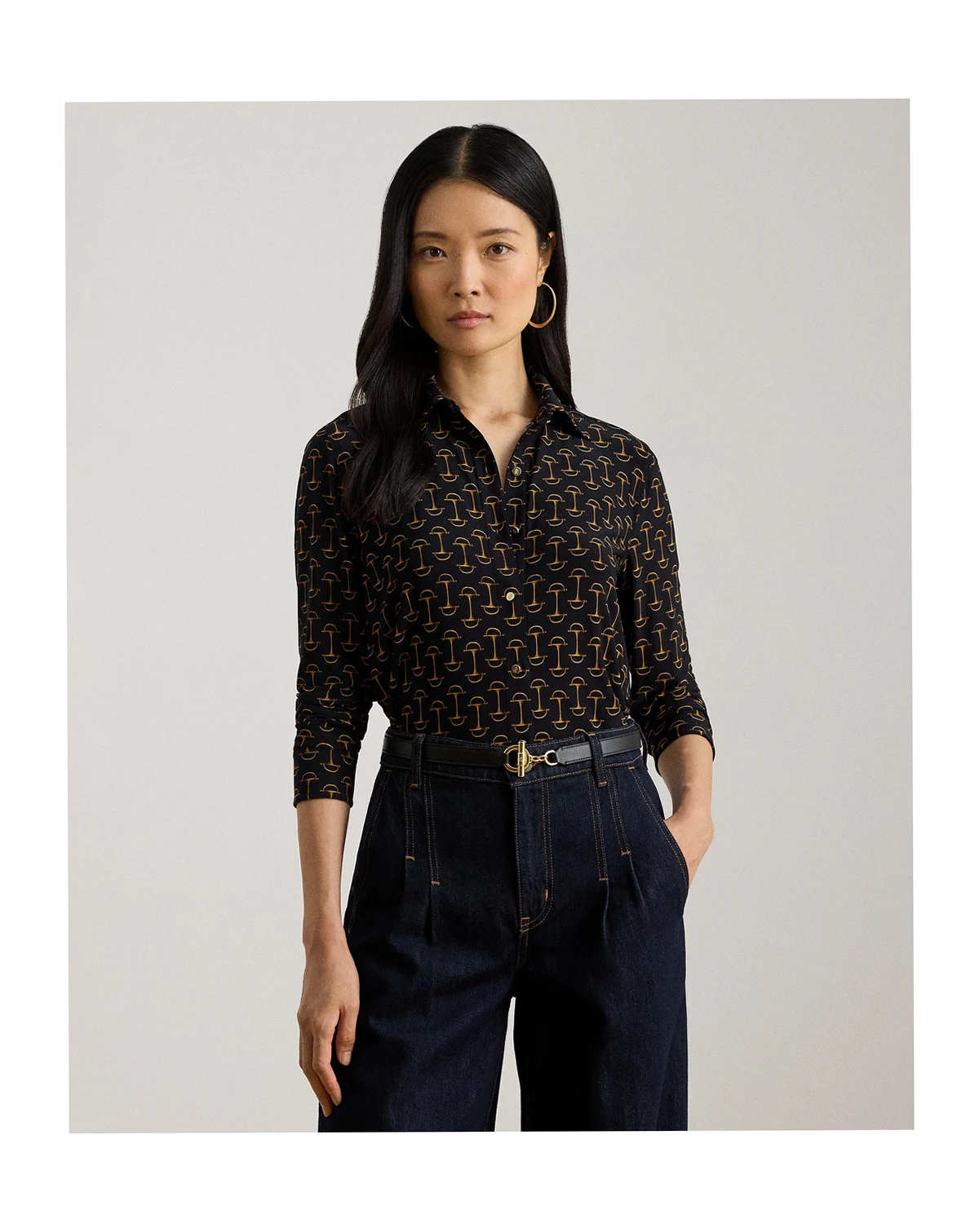 Women's Geo Print Shirt