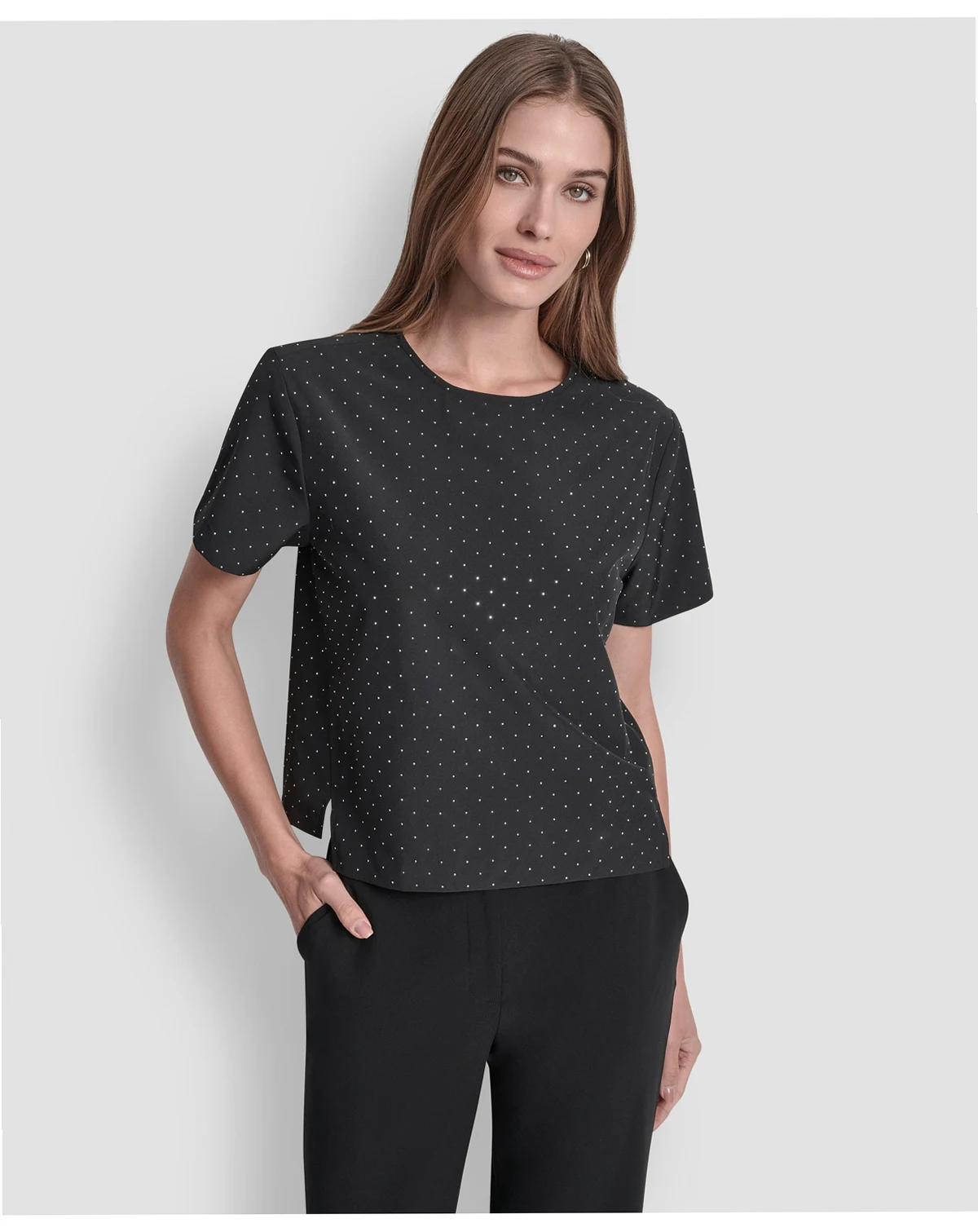 Women's Crewneck Short Sleeves Top
