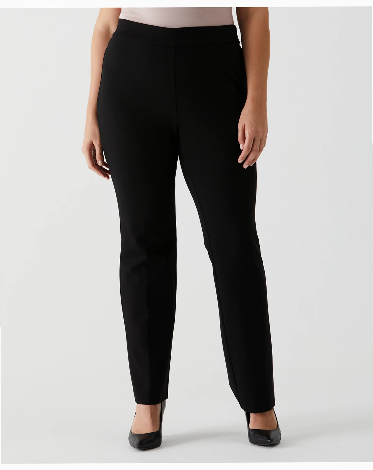 Plus Size Plus Size Short Length Boot Cut Pull-On Pant