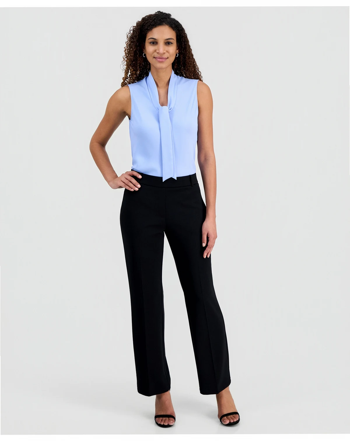 Women's Audrey Pull-On Straight Leg Trouser, Regular & Petite