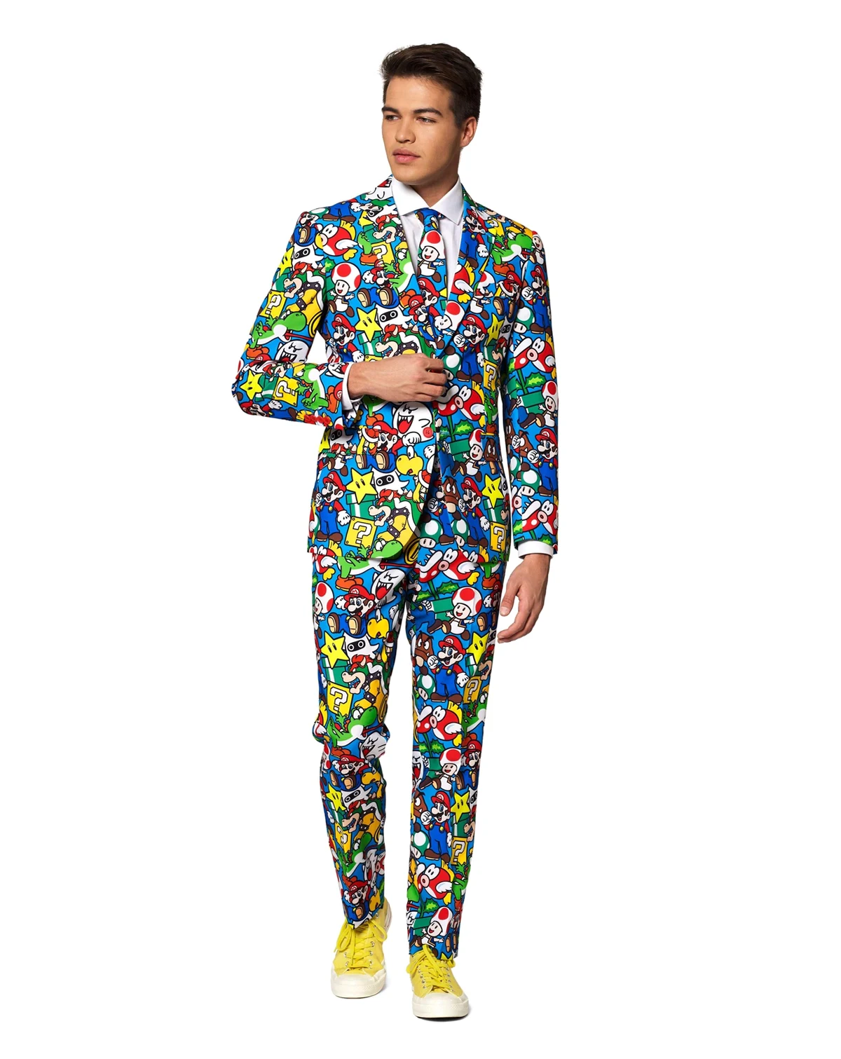 Men's Super Mario Licensed Suit
