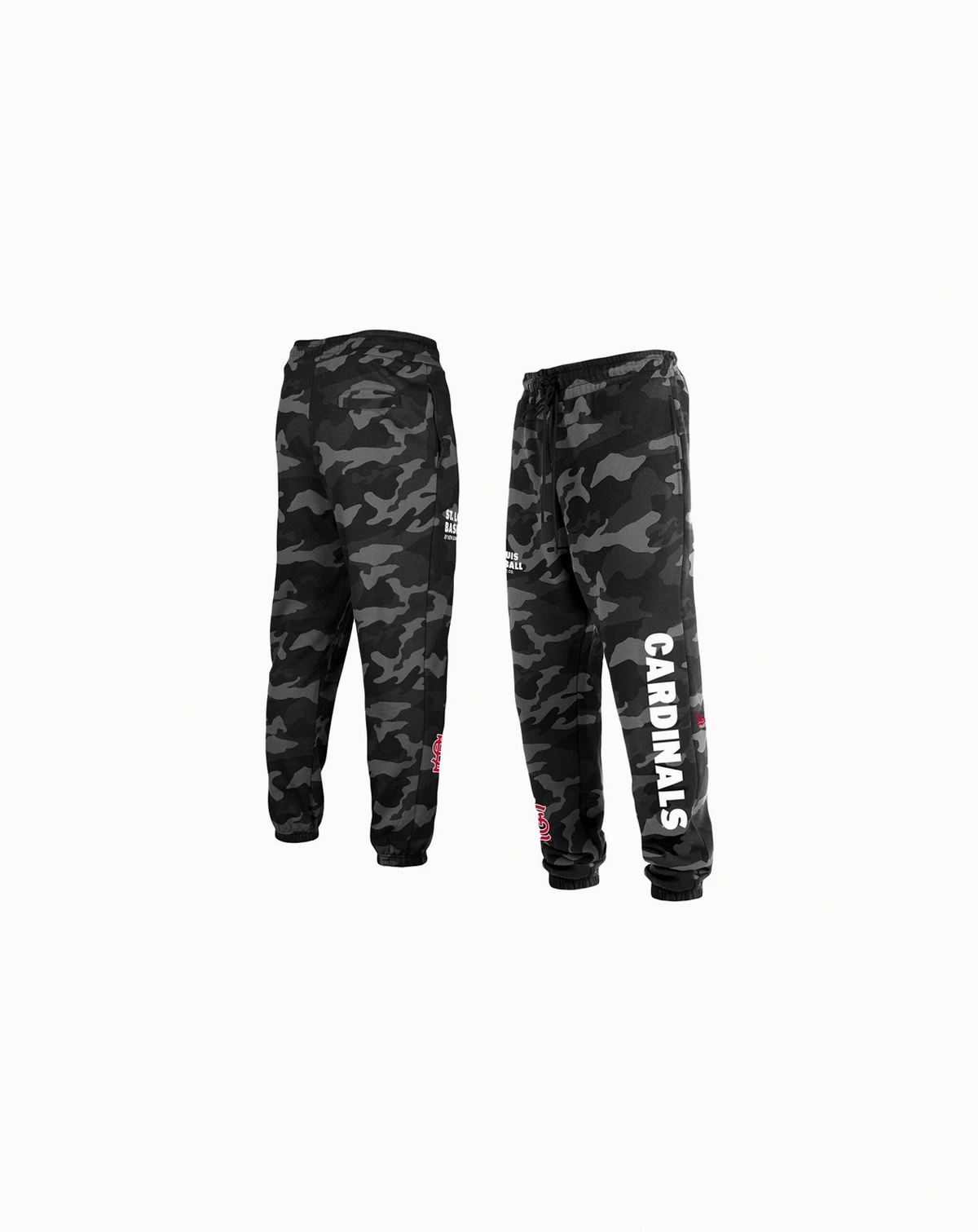 Men's Black St. Louis Cardinals Camo Jogger Pants