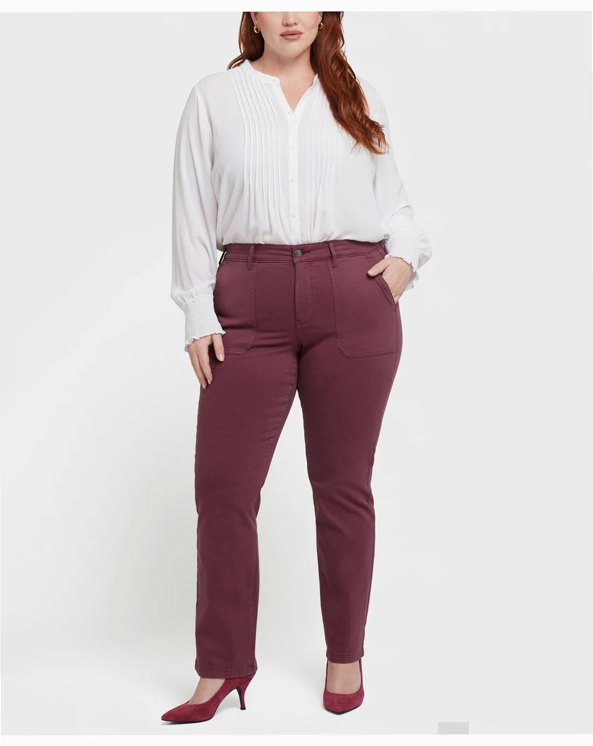 Plus Size Marilyn Straight Leg Denim Jeans