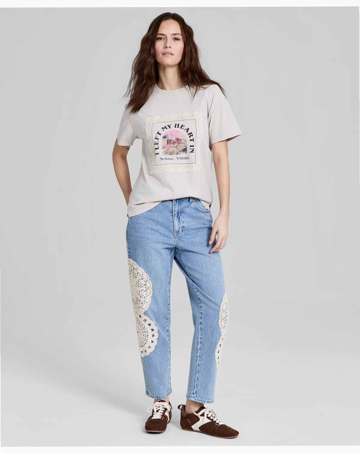 Petite High-Rise Straight Leg Jeans, Macy's Exclusive