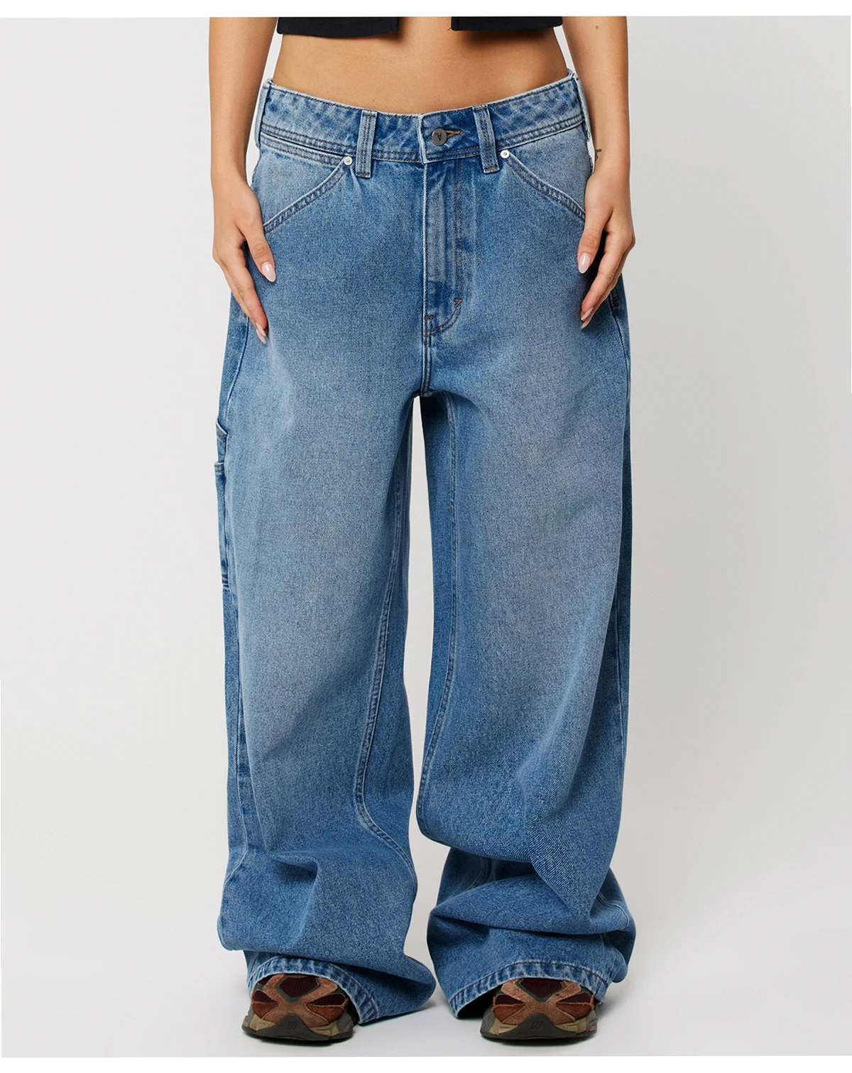 Women's 95 Super Baggy Mid-Rise Jeans