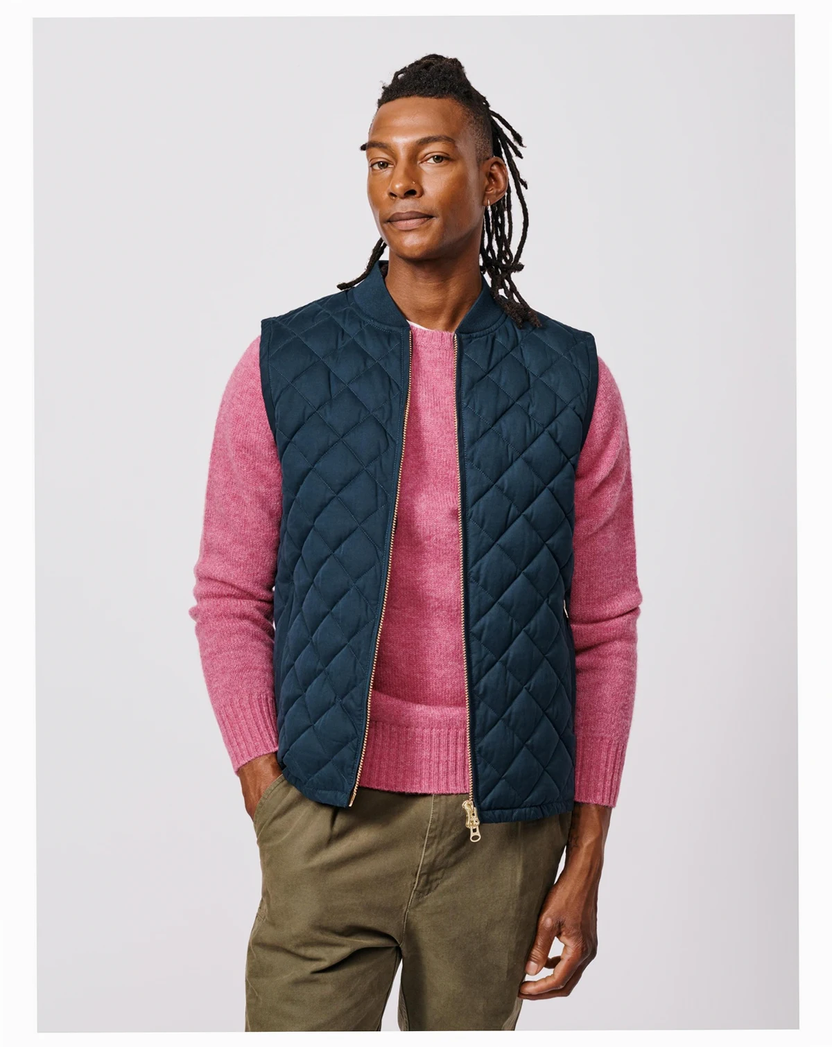 Men's Anwick Quilted Gilet Vest