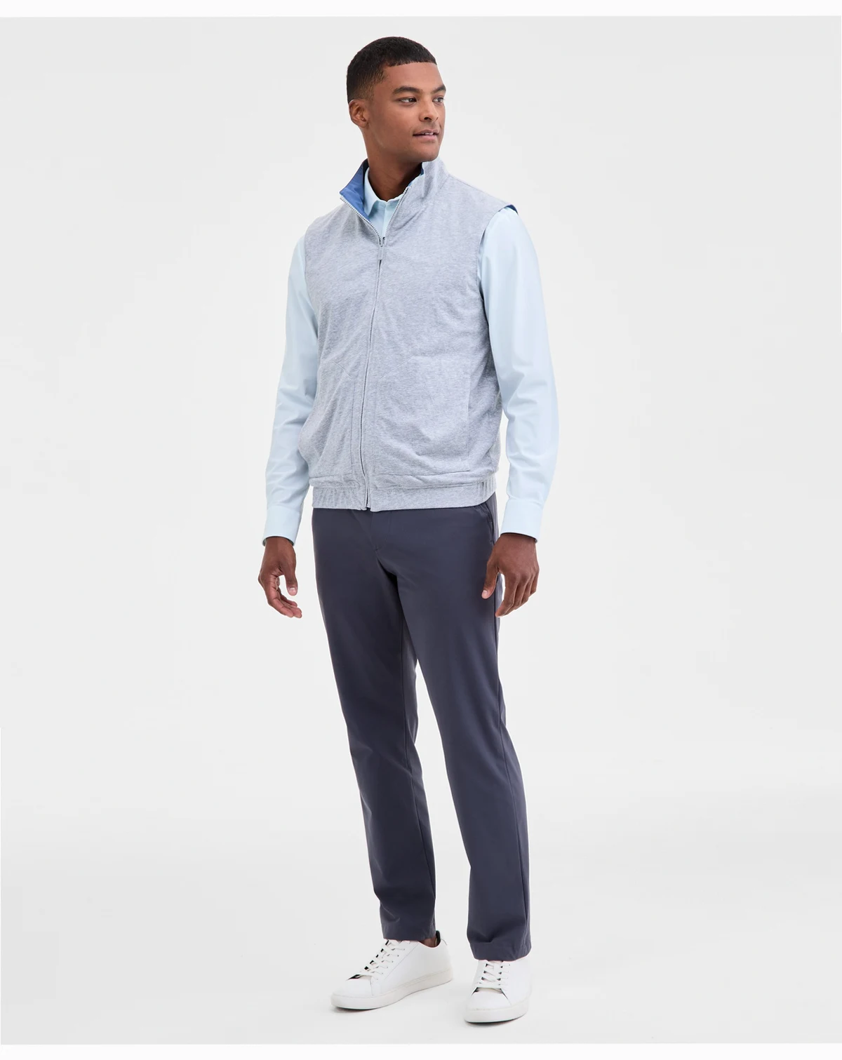 Men's Reversible Zip-Front Vest, Macy's Exclusive