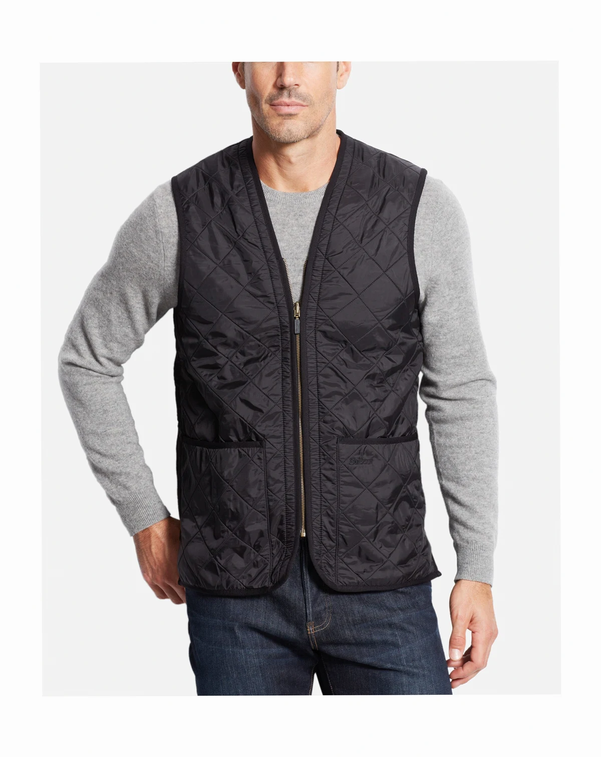 Men's Polar-Quilt Waistcoat