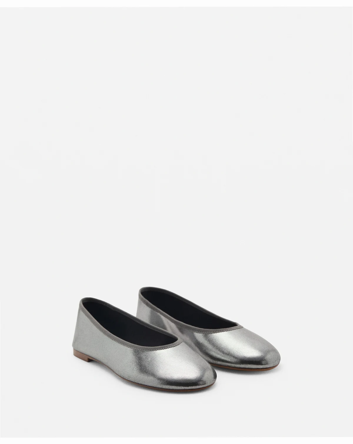 Women's Metallic Ballet Flats