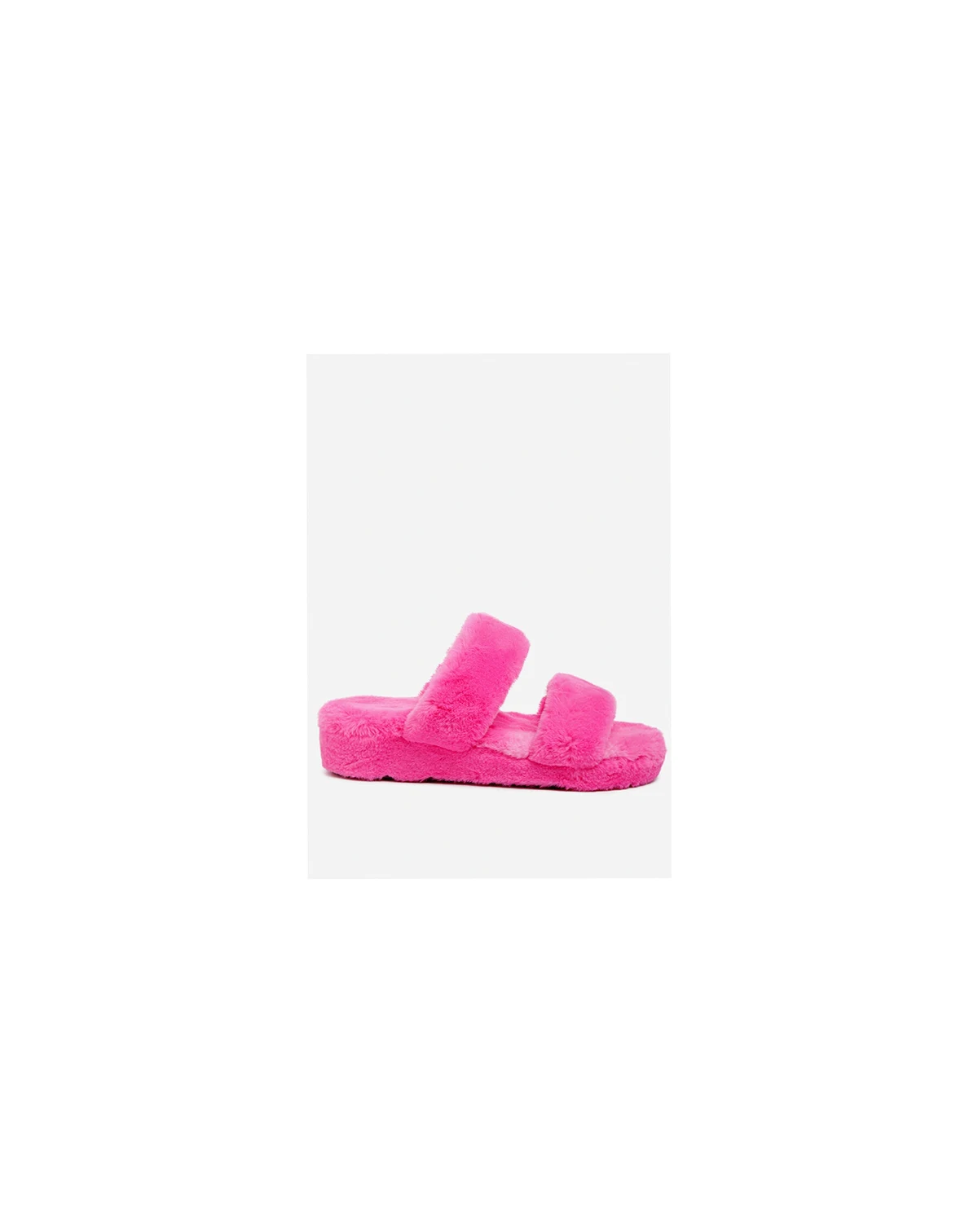 Womens Fur Slip On s Flat