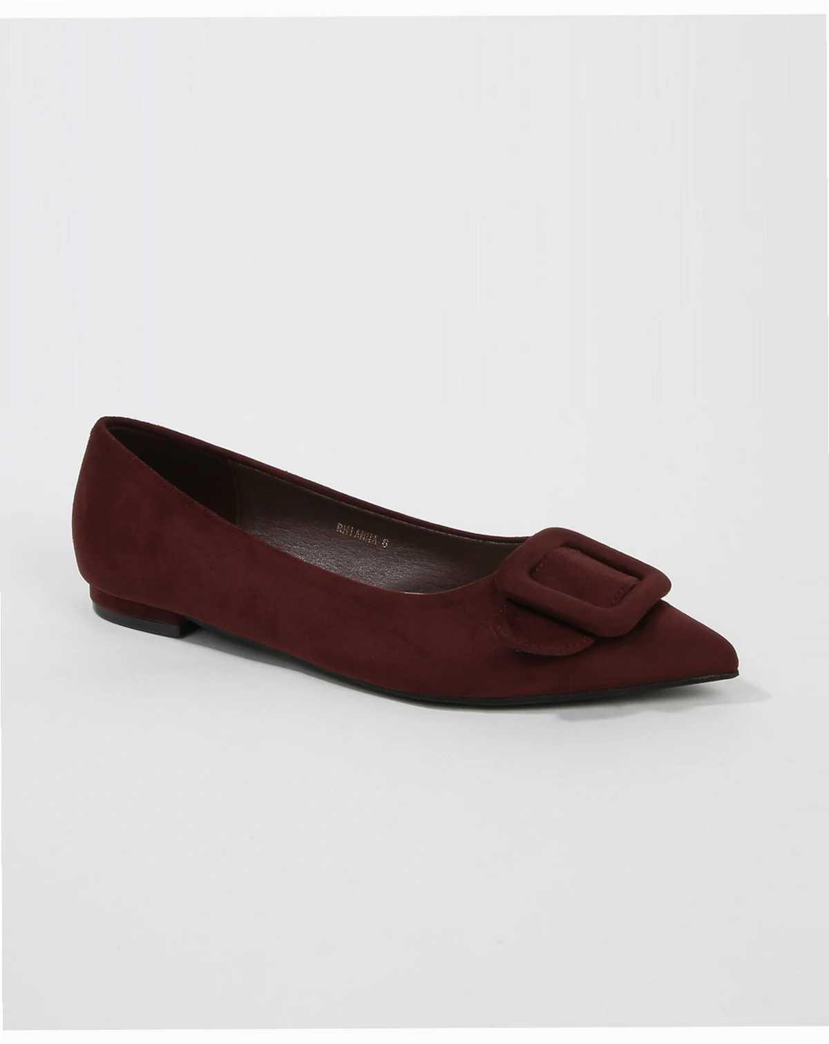 Womens Rhianna Pointed Skimmer Flat