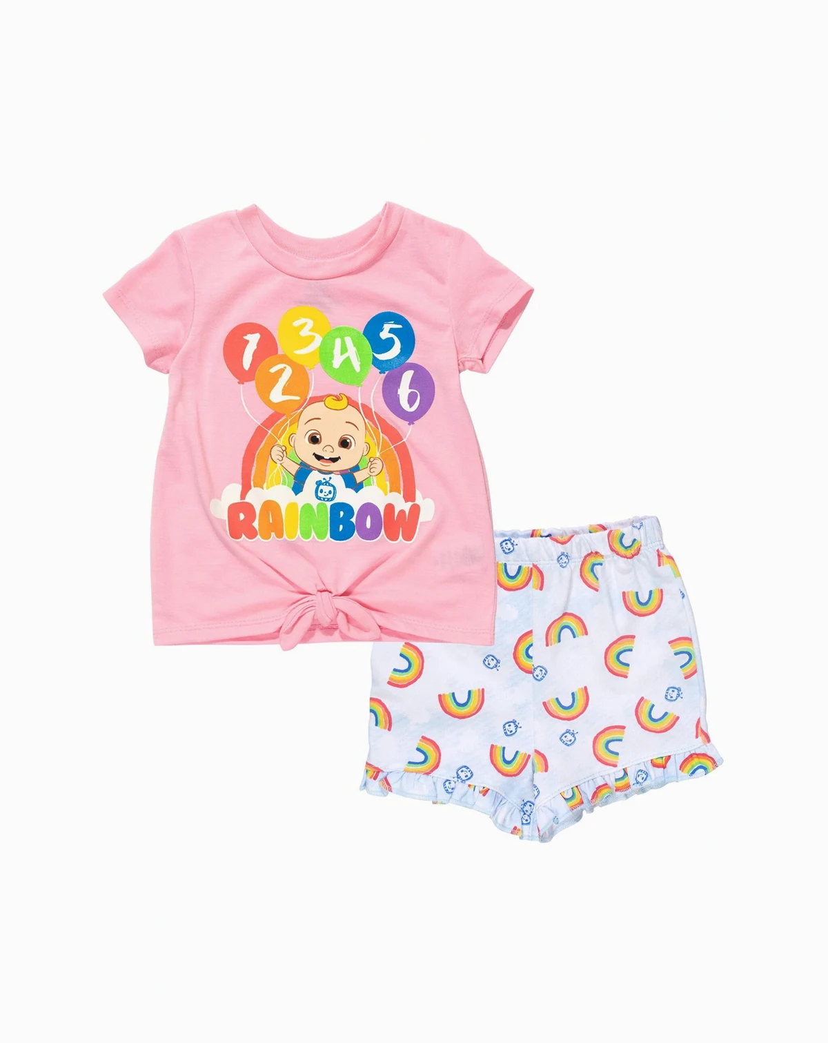 Toddler Girls JJ T-Shirt and Shorts Outfit Set to