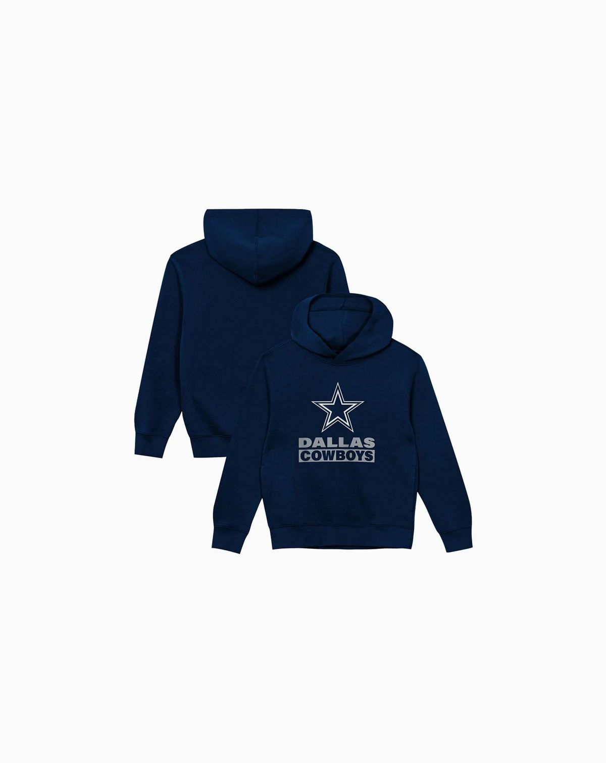 Toddler Navy Dallas Cowboys Back to Basics Hoodie